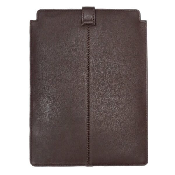 Leather Laptop Sleeve Brown Colour - Image 3