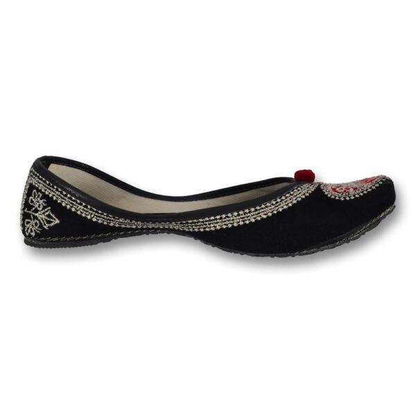 Ethnic Black Women Juttis - Image 3