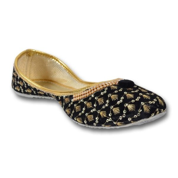 Ethnic Black Women Juttis - Image 2