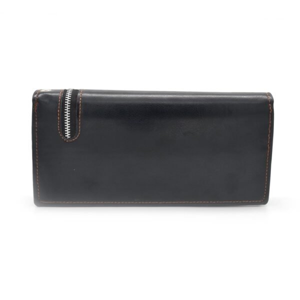 Leather Black Wallet - Image 2