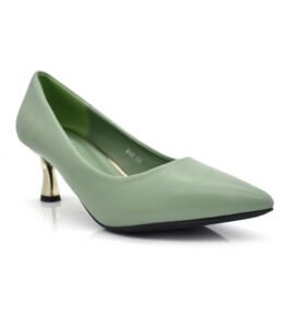 Women Green Heels Sandal