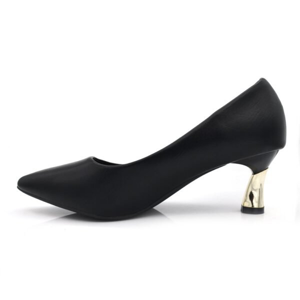 Women Black Heels Sandal - Image 8