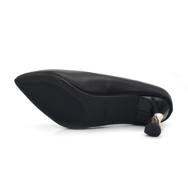 Women Black Heels Sandal - Image 9