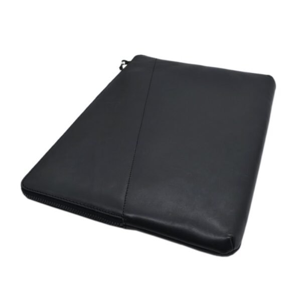 Leather Laptop Sleeve Black Colour - Image 4