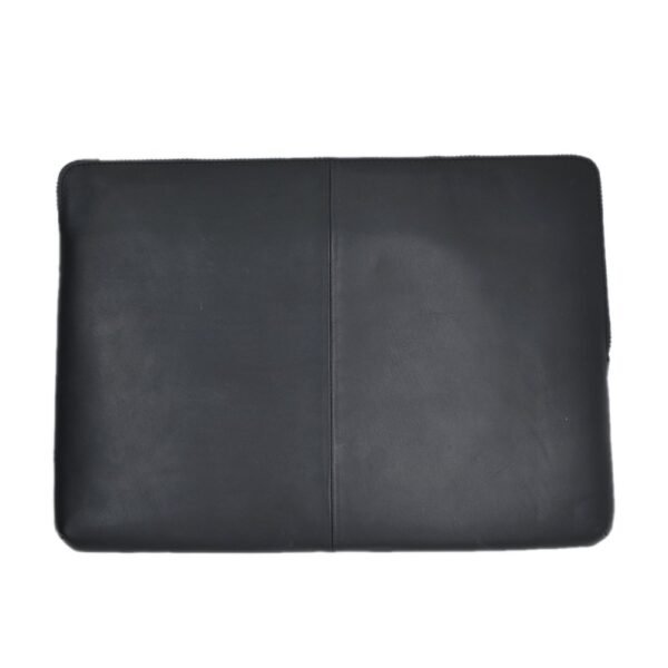 Leather Laptop Sleeve Black Colour