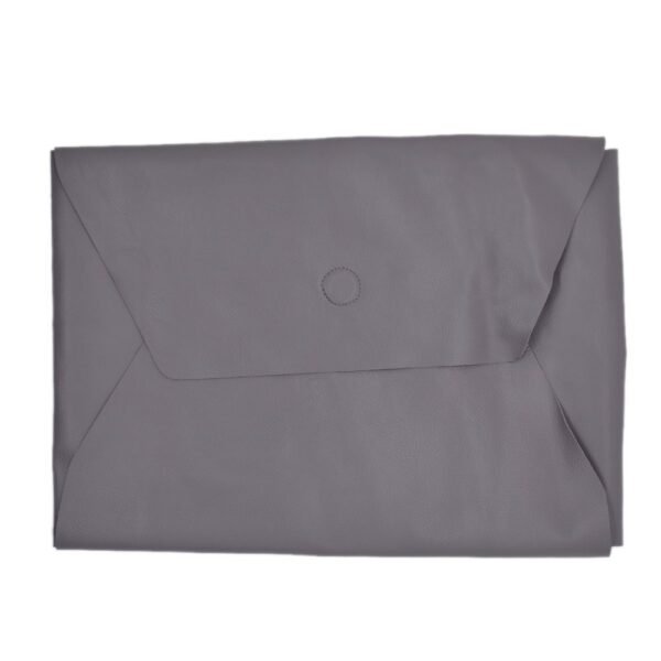 Leather Laptop Sleeve Grey Colour