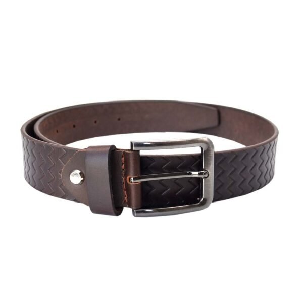 Leather Belt Black Colour - Image 2