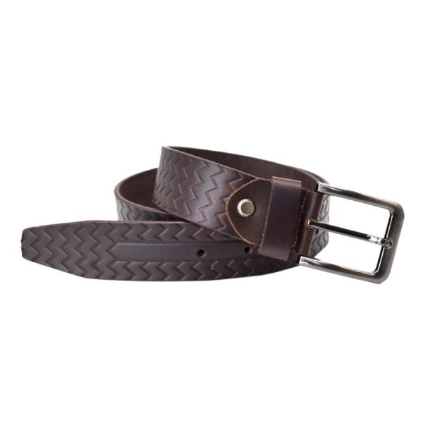 Leather Belt Black Colour - Image 4