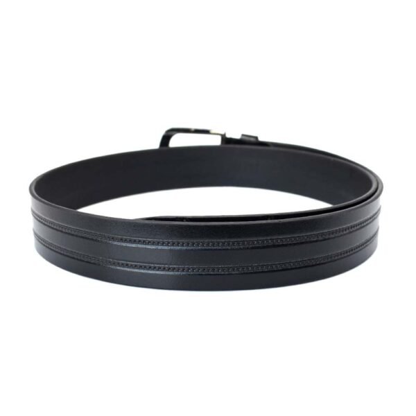 Leather Belt Black Colour - Image 3