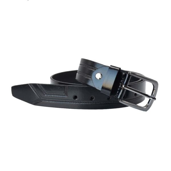 Leather Belt Black Colour - Image 4