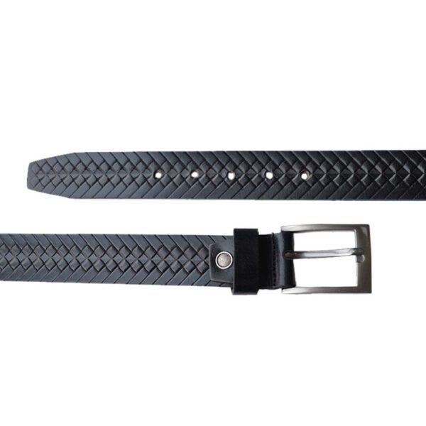 Leather Belt Black Colour - Image 5