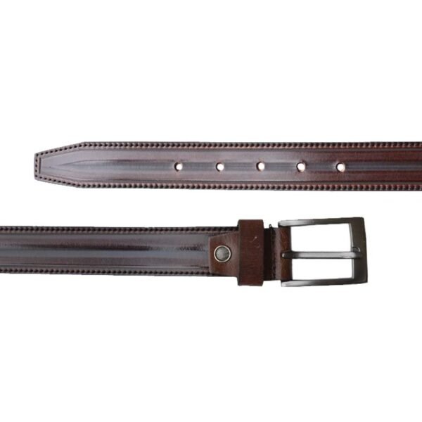 Leather Belt Brown Colour - Image 4