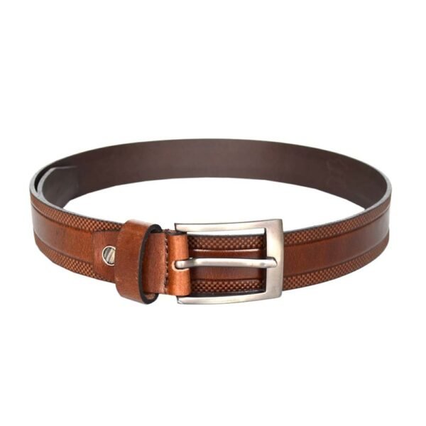 Leather Belt Brown Colour - Image 2