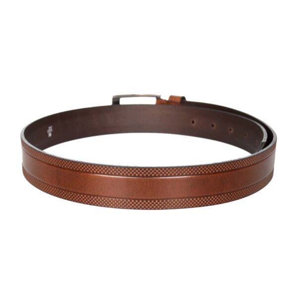 Leather Belt Brown Colour - Image 3