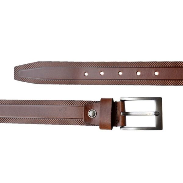 Leather Belt Brown Colour - Image 5