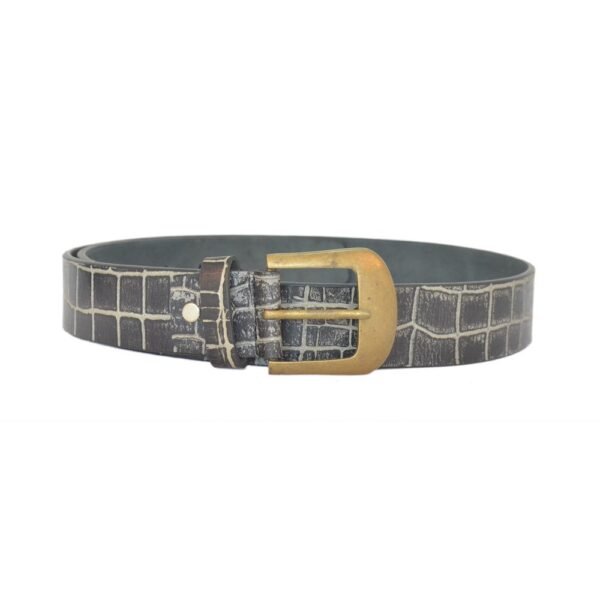 Leather Belt Brown Colour - Image 3