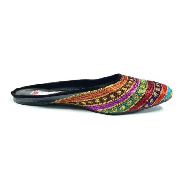 Colourful Ethnic Women Juttis - Image 5