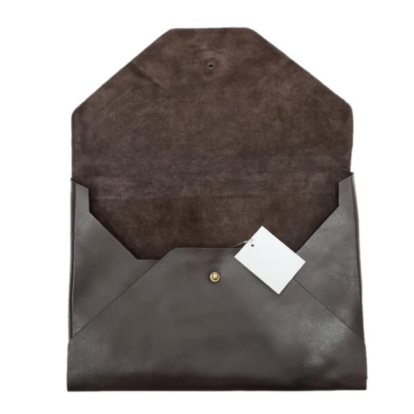 Leather Laptop Softy Brown Colour