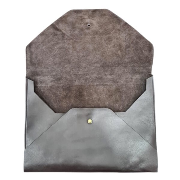Leather Laptop Softy Brown Colour - Image 3