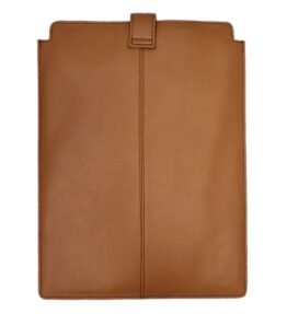 Leather Laptop Sleeve Tan Colour