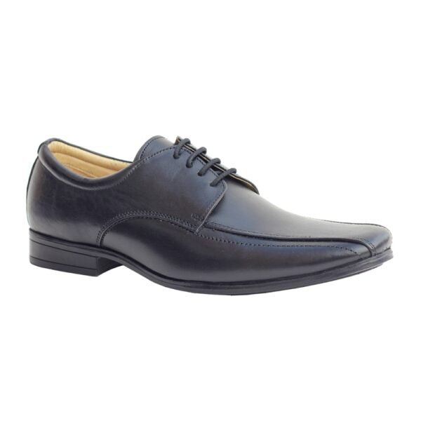 Black Pure Leather Moccasin Shoes