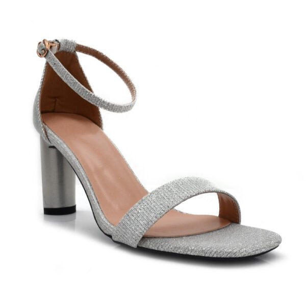 Women Silver Sandal - Image 2