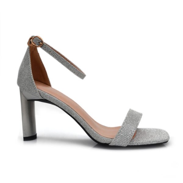 Women Silver Sandal - Image 3
