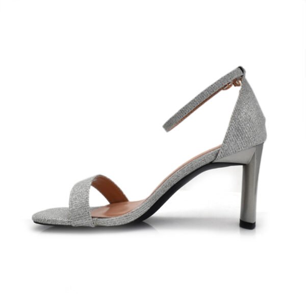 Women Silver Sandal - Image 5