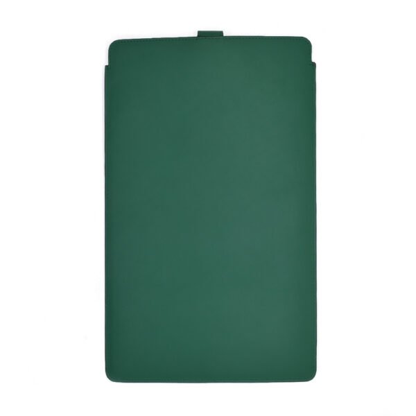 Leather Laptop Bag Green Colour - Image 3