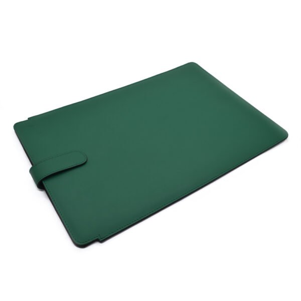 Leather Laptop Bag Green Colour - Image 4