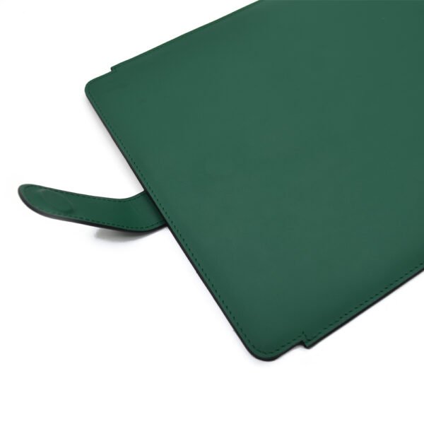 Leather Laptop Bag Green Colour - Image 5