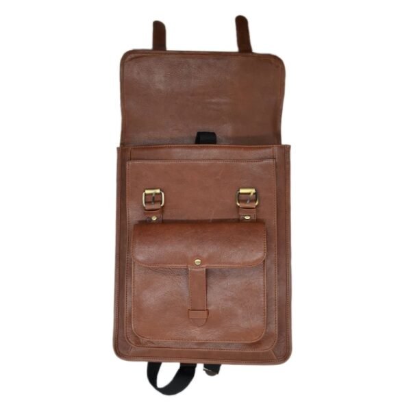 Leather Laptop Bag Tan Colour