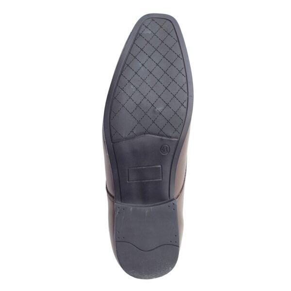 Dark Brown Genuine Leather Lace-up Shoes - Image 6