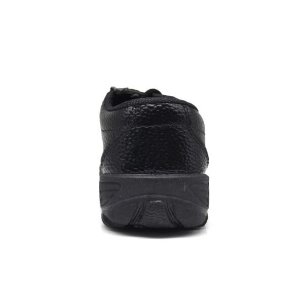 Hard Toe Lace Up Derby High Sole Shoes - Image 5
