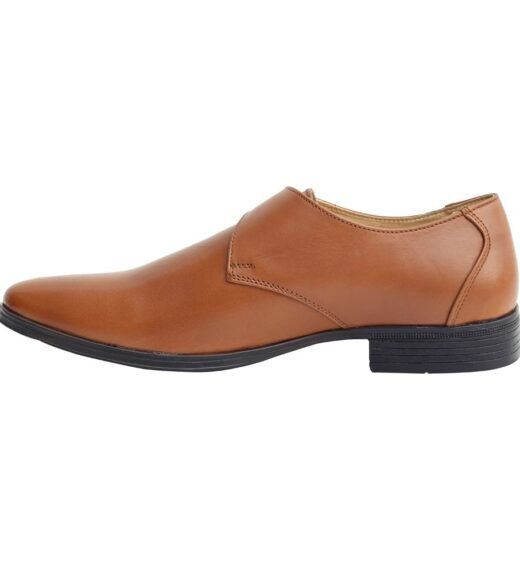 Tan_Casual_Leather_Monk_Shoes-2